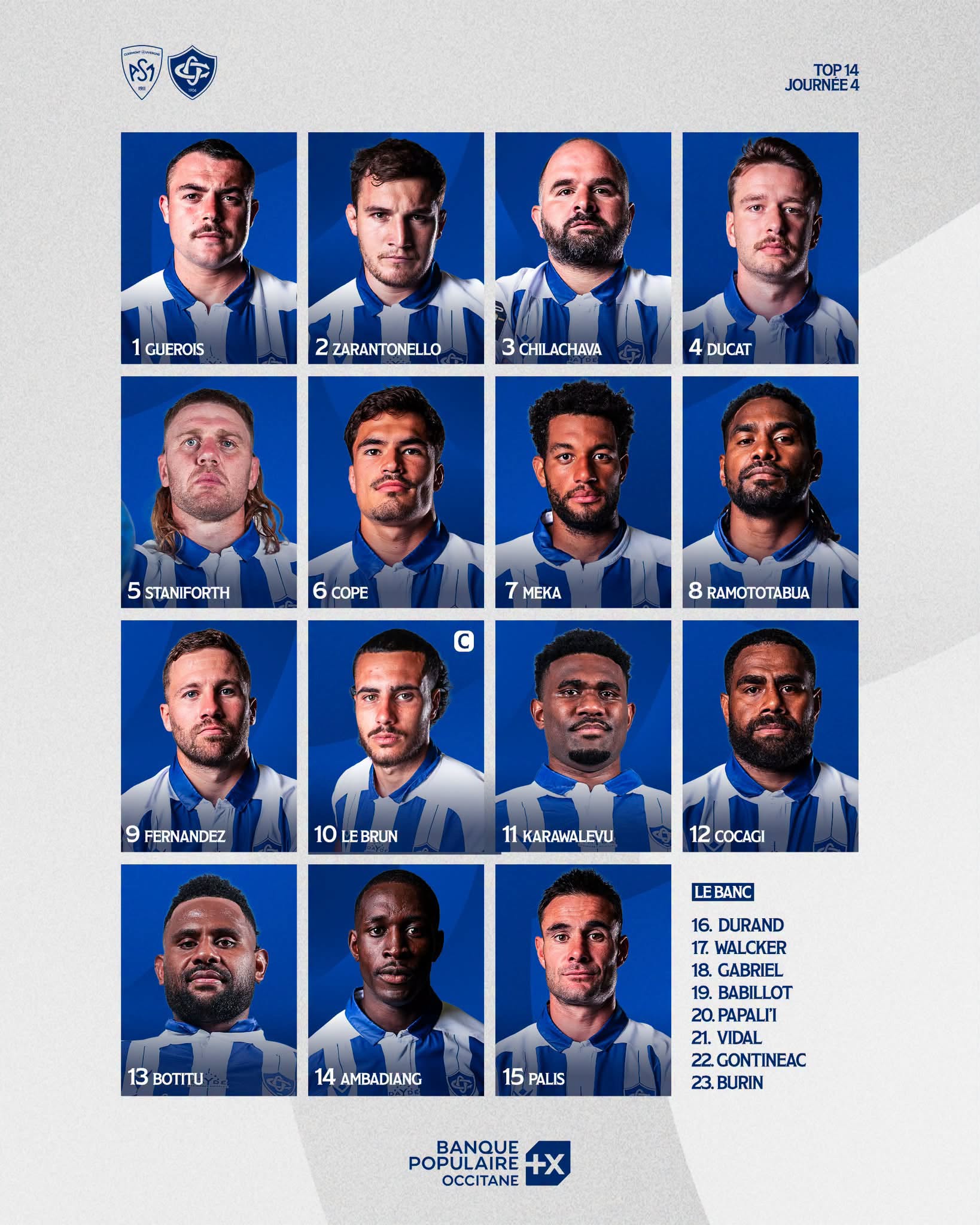 Composition Castres Olympique