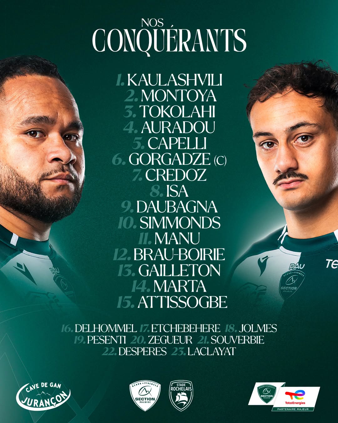 Composition Section Paloise