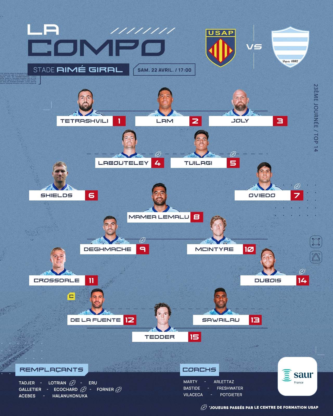 Composition USA Perpignan