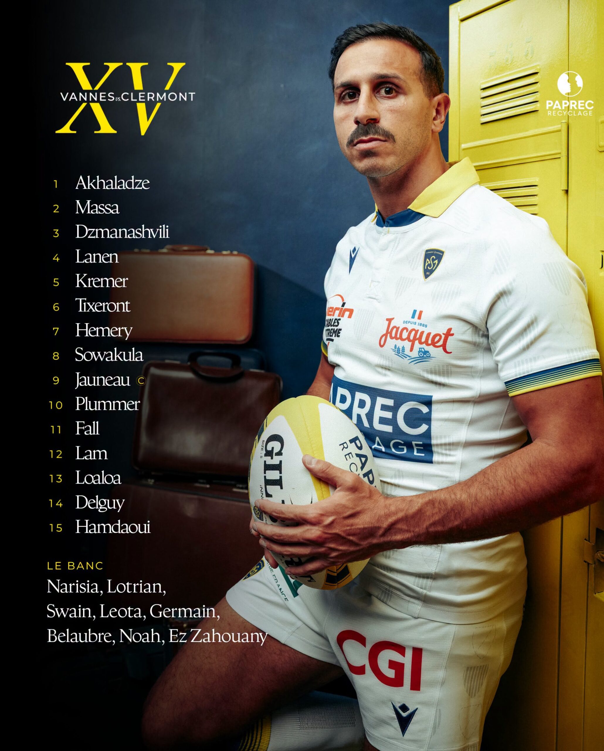 Composition ASM Clermont Auvergne