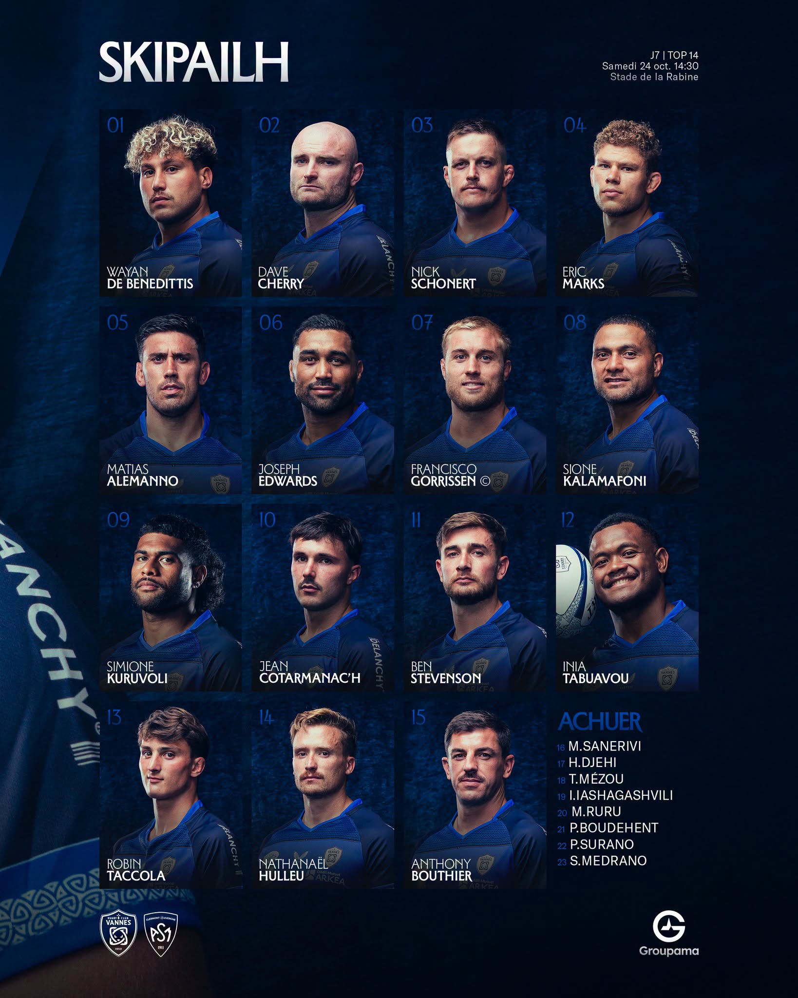 Composition RC Vannes