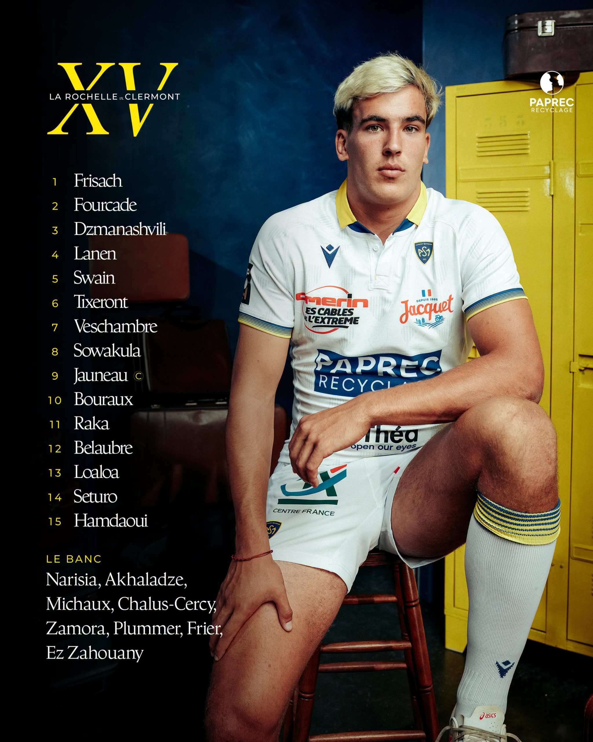 Composition ASM Clermont Auvergne