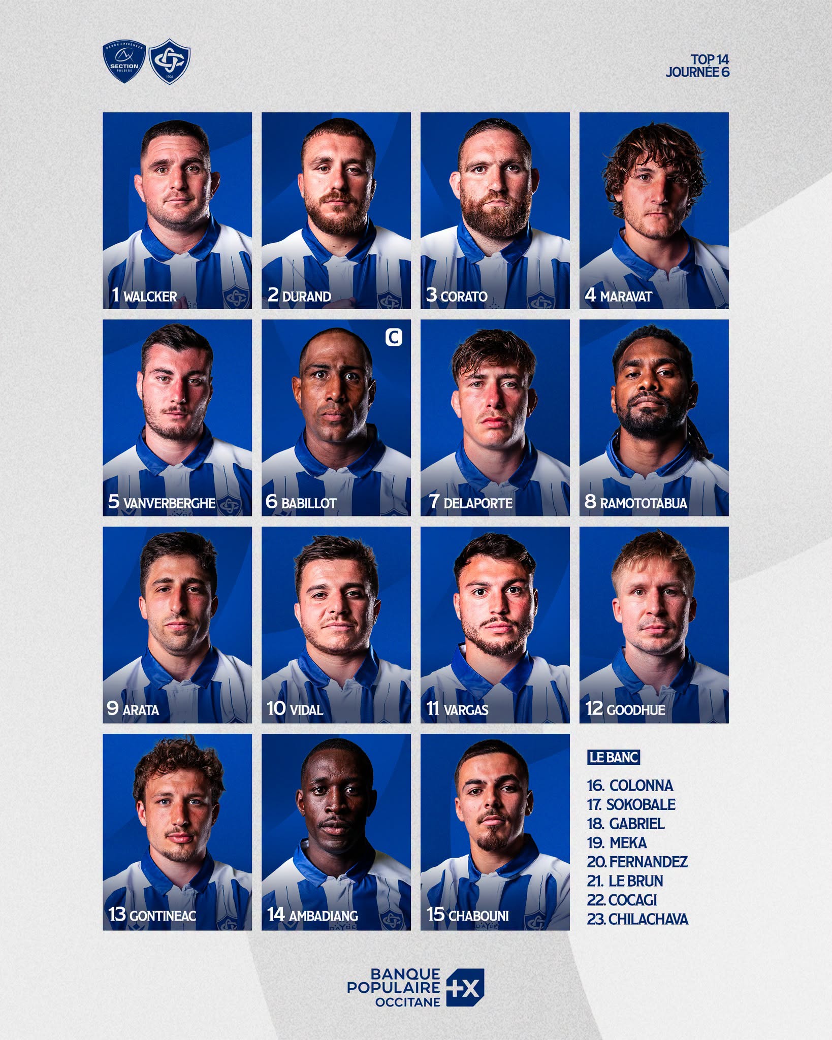 Composition Castres Olympique