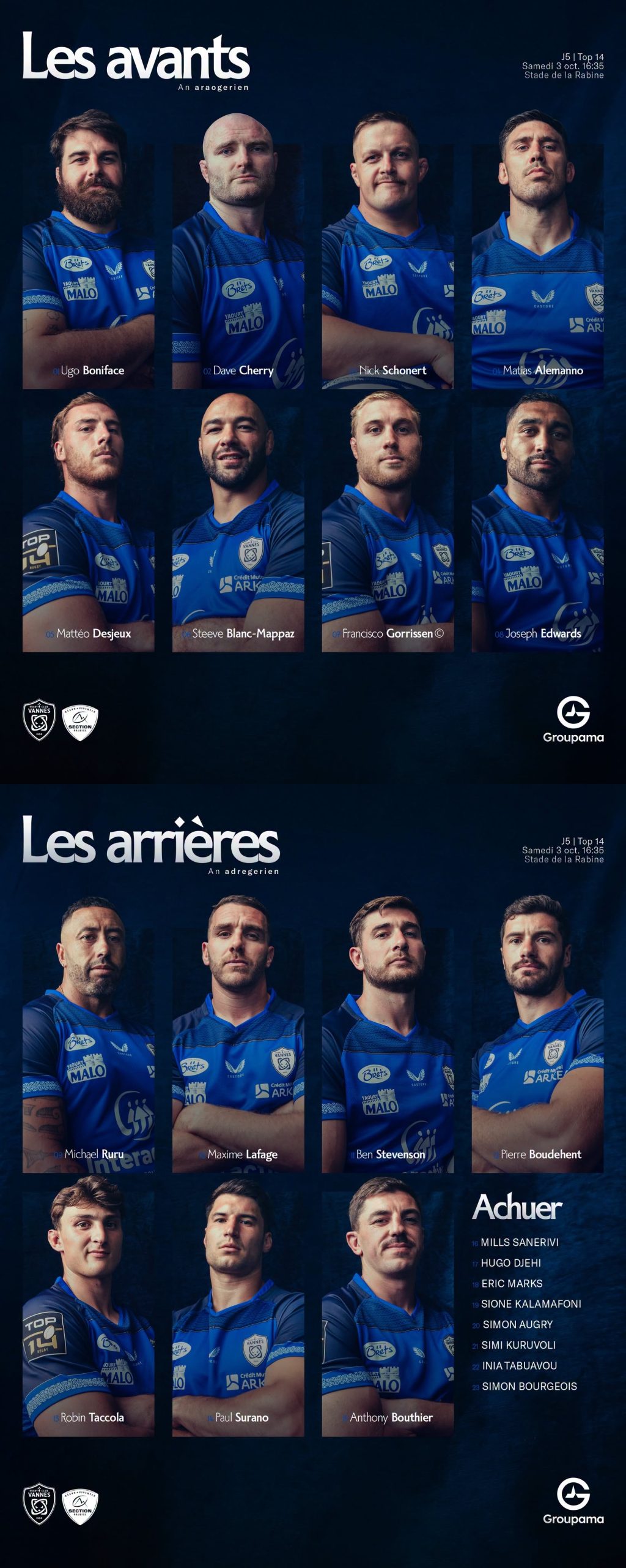 Composition RC Vannes