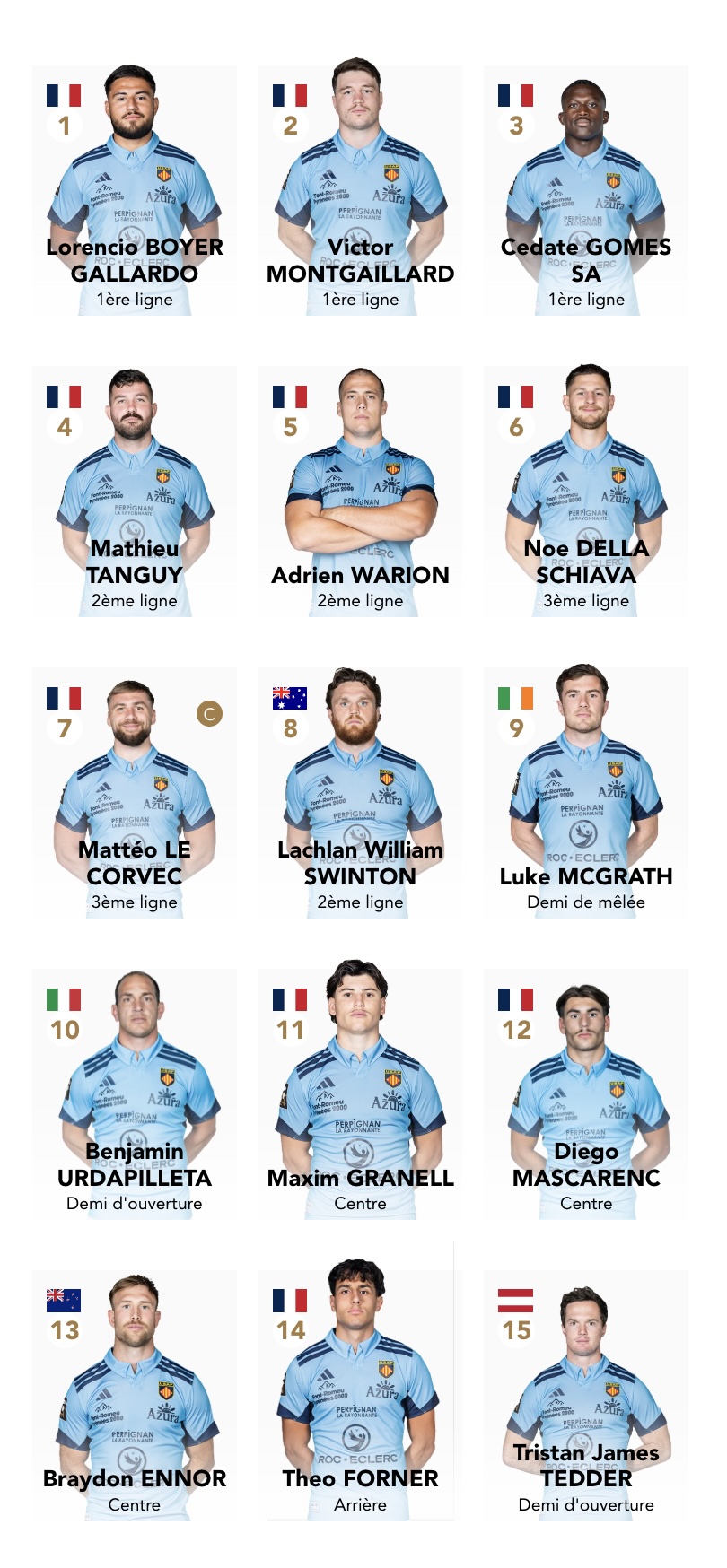 Composition USA Perpignan